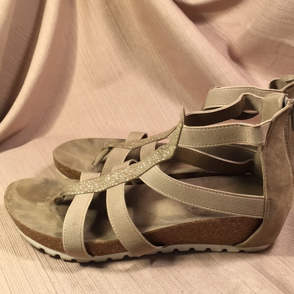 Secret Celebrity elastic gladiator sandals - Picture 4 of 8